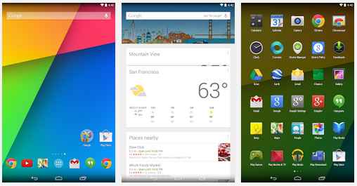 Google Now Launcher disponible pour tous les Android à partir de Jelly Bean