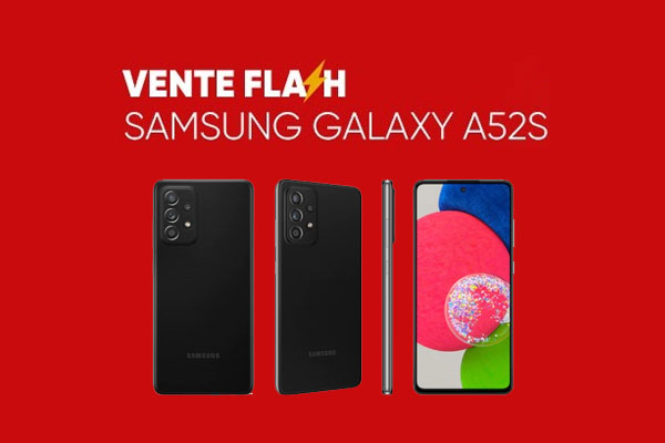 Vente Flash : le Samsung Galaxy A52s 5G est à prix imbattable pendant 2 jours
