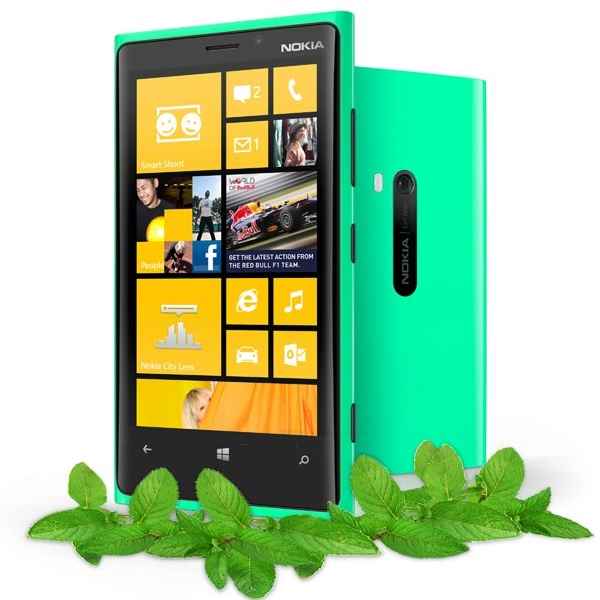 Le Nokia Lumia 920 pourrait se parer d’une robe mentholée