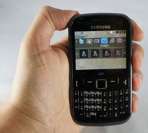 Samsung Ch@t 335 : prise en main