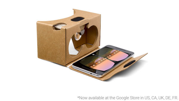 Google Cardboard : la réalité virtuelle en carton arrive en France