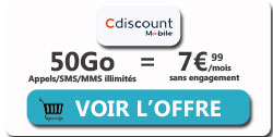 Forfait Cdiscount Mobile French Days