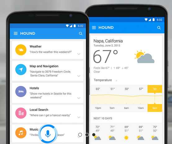 Soundhound présente son assistant virtuel pour smartphone Android
