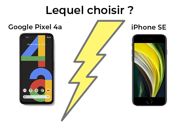 iPhone SE vs Google Pixel 4a 5G : quel est le meilleur smartphone ?