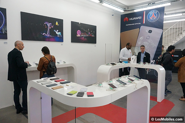 Huawei ouvre sa Pop up Gallery à Paris