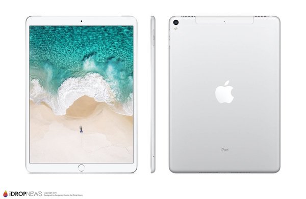 Apple iPad Pro : voici un visuel qui représenterait la version 10,5 pouces