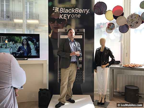 Le BlackBerry KEYone sera lancé en France le 1er juin