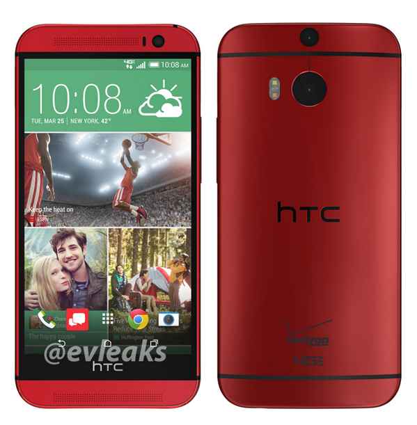 HTC One (M8) : bientôt une version rouge aux Etats-Unis