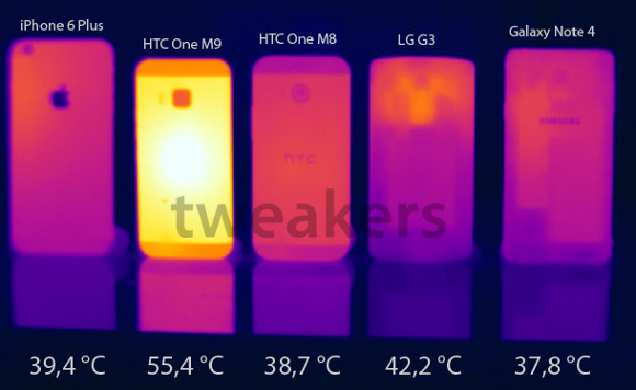 Le HTC One M9 chauffe trop mais ce n'est pas forcément à cause du Snapdragon 810