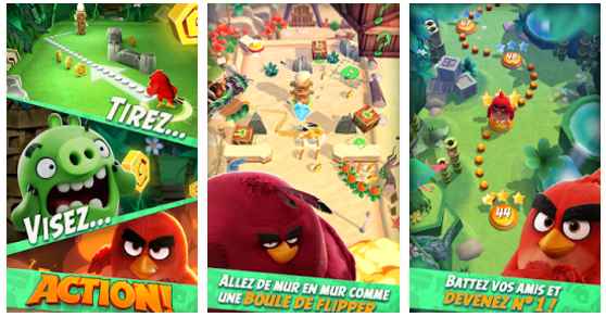 Rovio dévoile Angry Birds Action sur iOS et Android