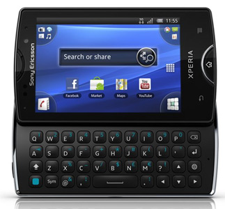 Sony Ericsson Xperia mini et mini pro (Android 2.3)