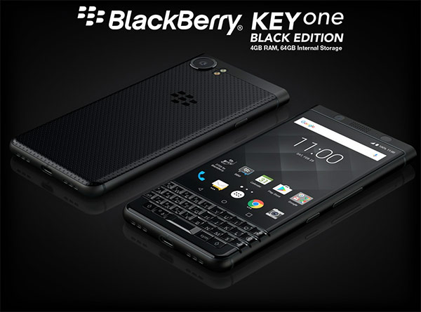 Le BlackBerry KEYone Black Edition (64 Go) est disponible