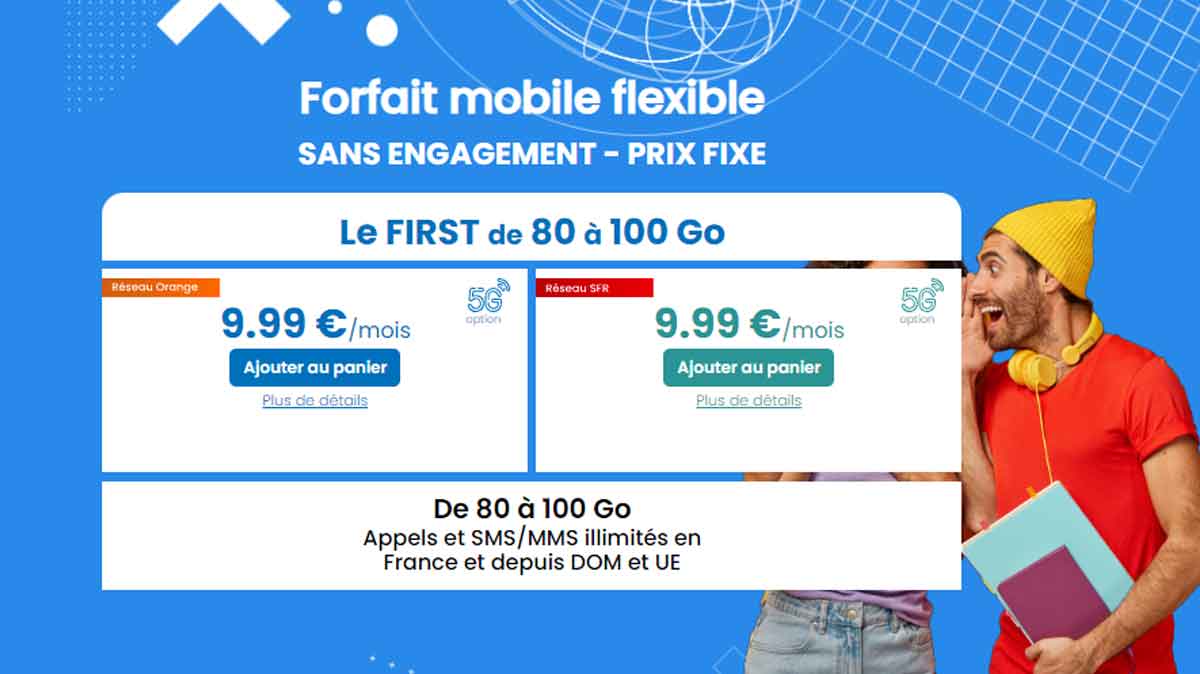 Le forfait mobile 80Go à 9.99€ de YouPrice : une offre à ne pas manquer !