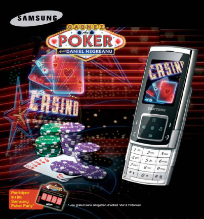 Samsung propose une Edition Limitée E950 « Poker »