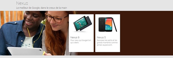 Google retire les Nexus 7 et Nexus 10 du Play Store