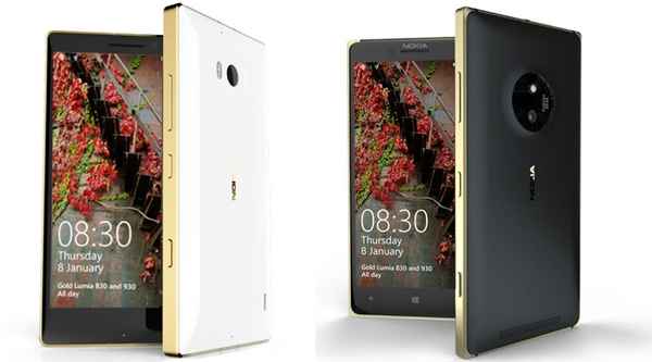 Nokia Lumia 930 et 830 : les éditions dorées ne seront pas réservées à la Chine