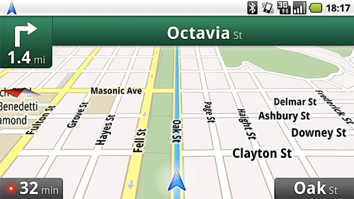 Google Maps Navigation : un GPS gratuit pour Android 2.0