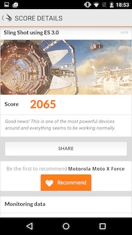 Motorola Moto X Force performances