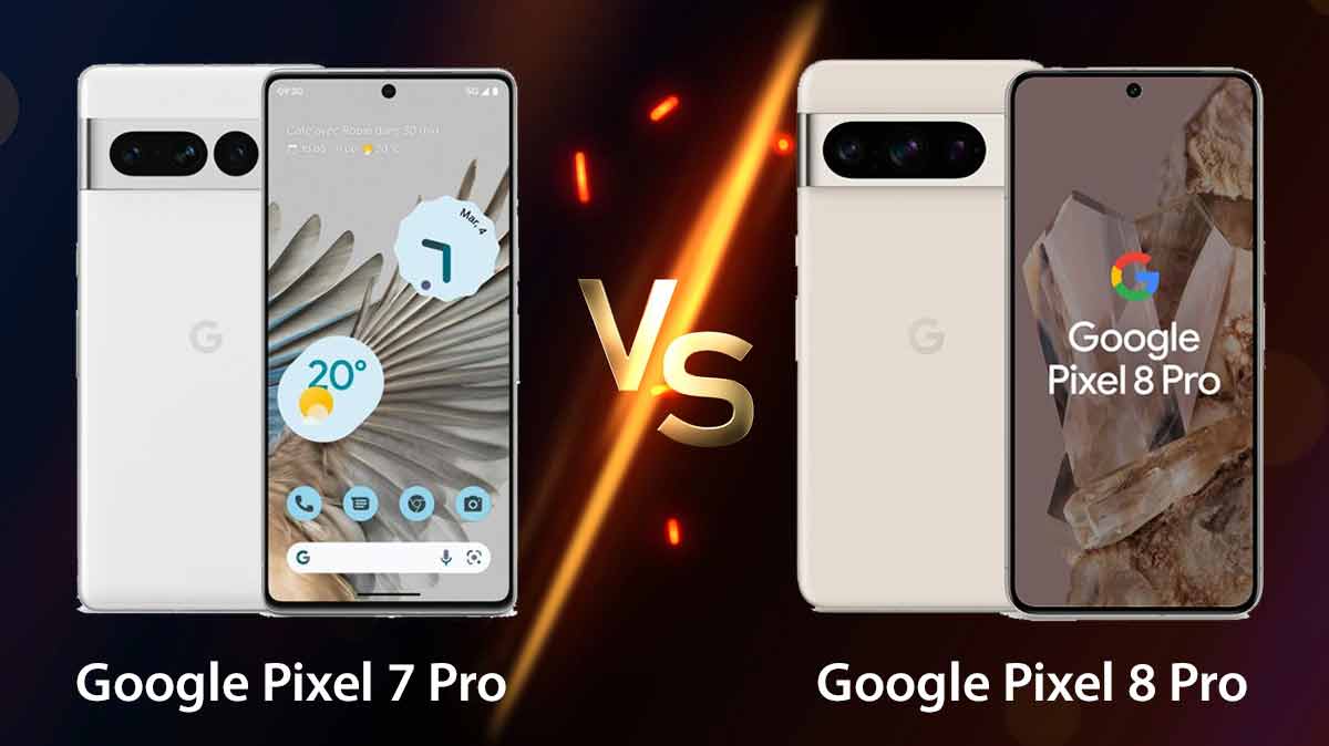 Google Pixel 8 Pro vs Pixel 7 Pro : les différences !