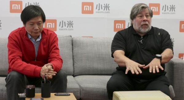 Lei Jun et Steve Wozniak