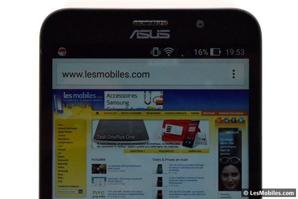 Asus Zenfone 2 : écran