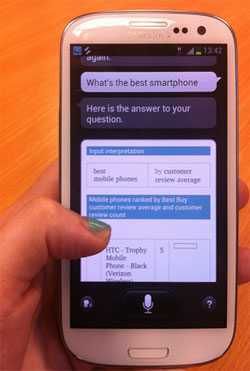 Samsung Galaxy S3 : après Siri, l'assistant vocal S-Voice pense lui aussi que Windows Phone est le meilleur