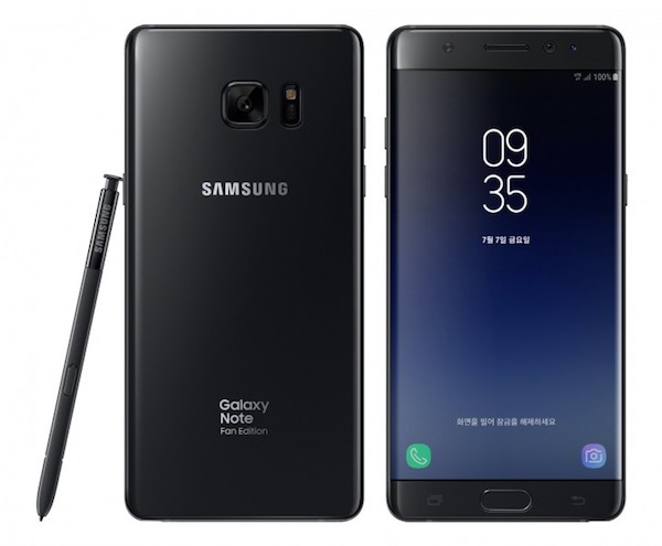 Samsung Galaxy Note Fan Edition : le Galaxy Note 7 officiellement réincarné