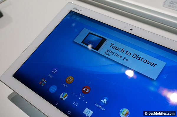 La Sony Xperia Z4 Tablet sera disponible le 29 juin