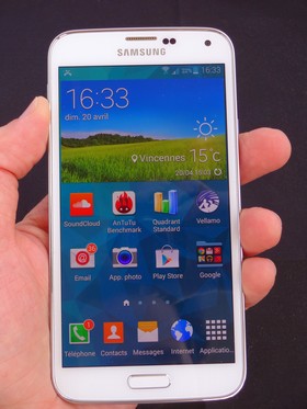 Samsung Galaxy S5 : prise en main
