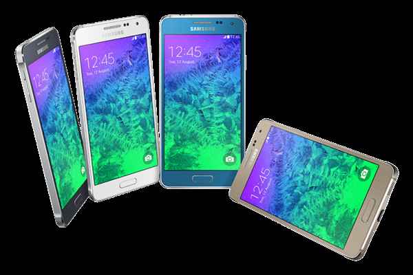 Samsung Galaxy Alpha : coloris