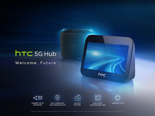 HTC présente un routeur domestique 5G (MWC 2019)