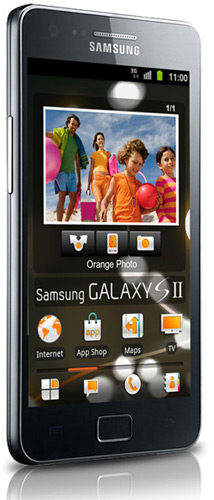 Samsung Galaxy S 2 disponible chez Orange