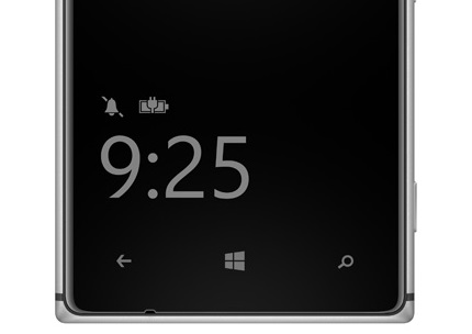 Le Nokia Lumia 520 privé de Screen Glance