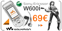 Sony Ericsson W600i chez Orange