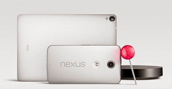 Nexus 6 et Nexus 9