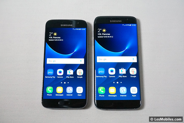 Samsung Galaxy S7 vs. S7 Edge