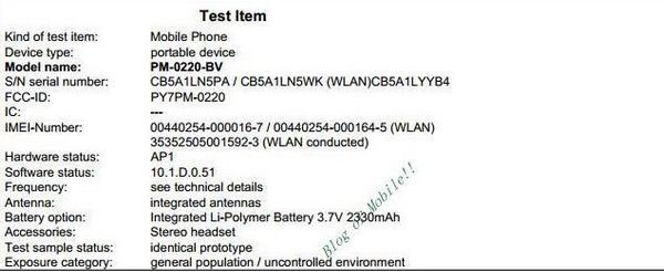 Sony Xperia Yuga : l'Android surpuissant disposerait d'une batterie de 2300 mAh