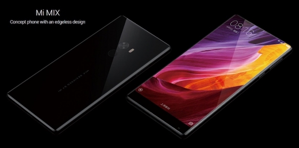 Xiaomi Mi MIX : un smartphone inspiré par l’Aquos Crystal ?
