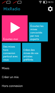 Nokia XL : Nokia MixRadio