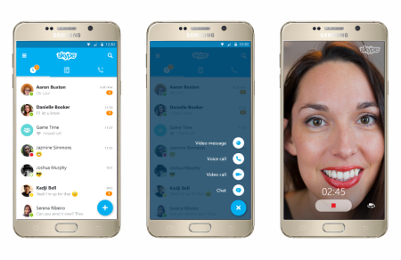 Microsoft met à jour ses applications Skype pour Android et iOS