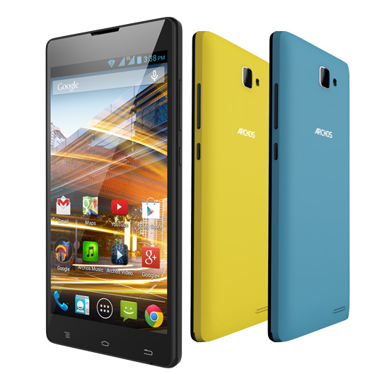 Archos Neon 50 : un grand smartphone coloré pour moins de 100 €
