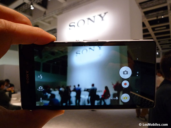 Sony Xperia Z1 : des applications dédiées à la photo