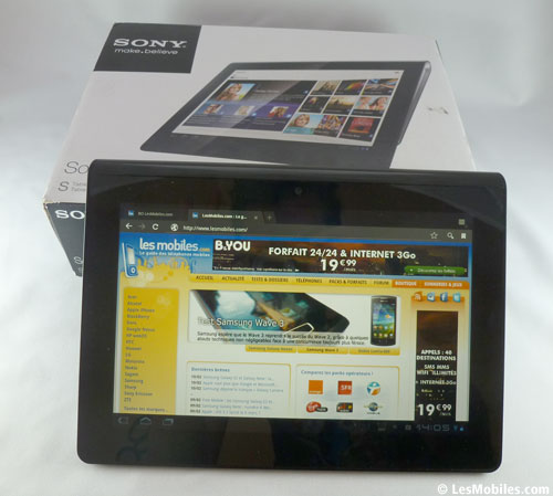 Sony Tablet S : pack