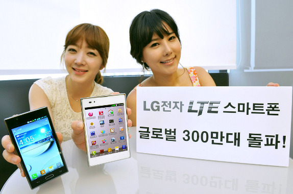 LG a vendu 3 millions de smartphones LTE
