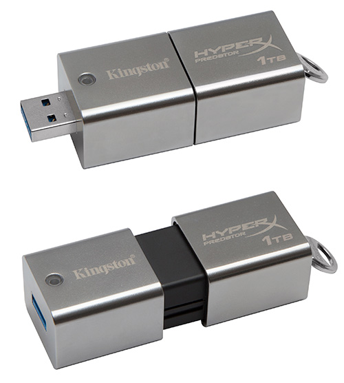 Kingston HyperX Predator : une clé USB monstrueuse, d'une capacité de 1 To  ! (CES 2013)