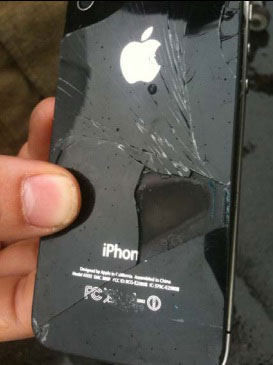 Un iPhone 4 victime d'autocombustion