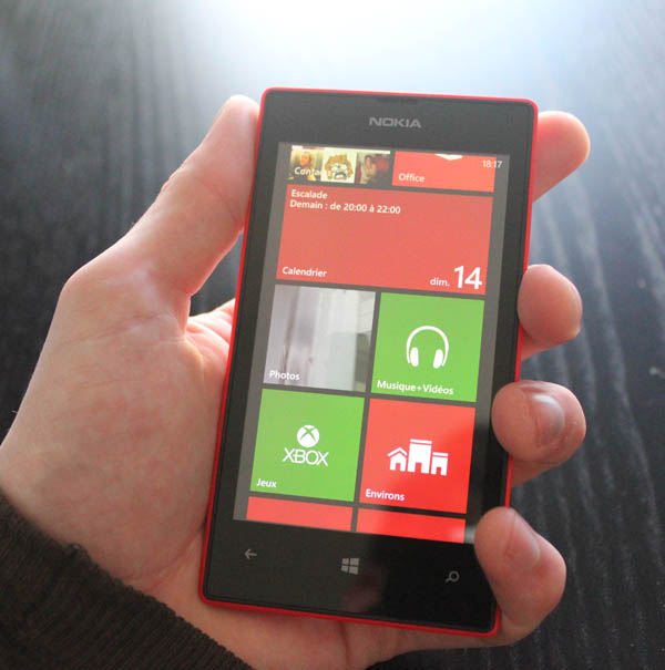 Nokia Lumia 520 prise en main