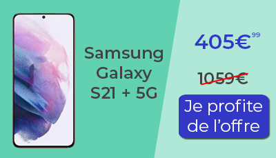 Samsung Galaxy S21 plus 5G promotion Noel