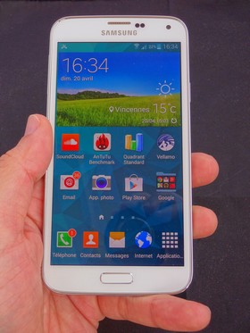 Samsung Galaxy S5 : prise en main