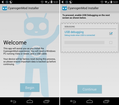 CyanogenMod Installer arrive sur Android, le flashage à portée de tous